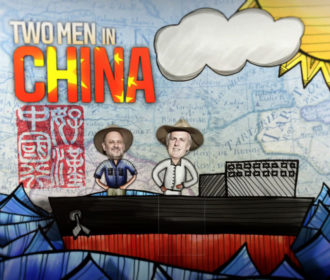 Two Men In China